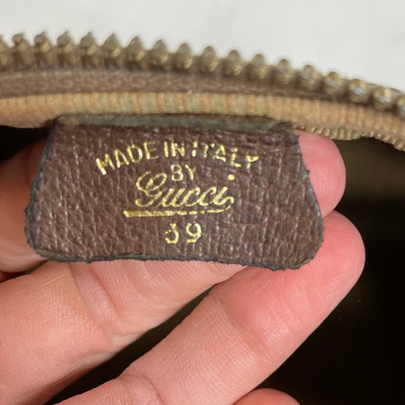 Gucci 1980’s Vintage Boston Bag Satchel Monogram - Picture 9 of 10